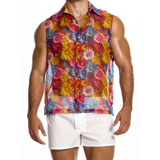 MODUS VIVENDI Daisies Sleevless Shirt Multicolor