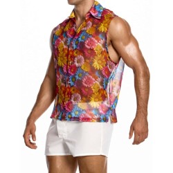 MODUS VIVENDI Daisies Sleevless Shirt Multicolor
