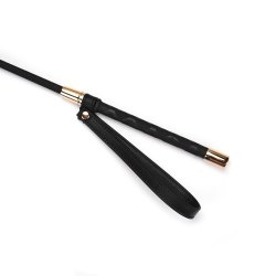 LIEBE SEELE Dark Candy Riding Crop mit Heart Shape Tip...