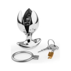 MEN STEEL Anal-Plug Lock Abschliessbar