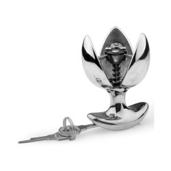 MEN STEEL Anal-Plug Lock Abschliessbar