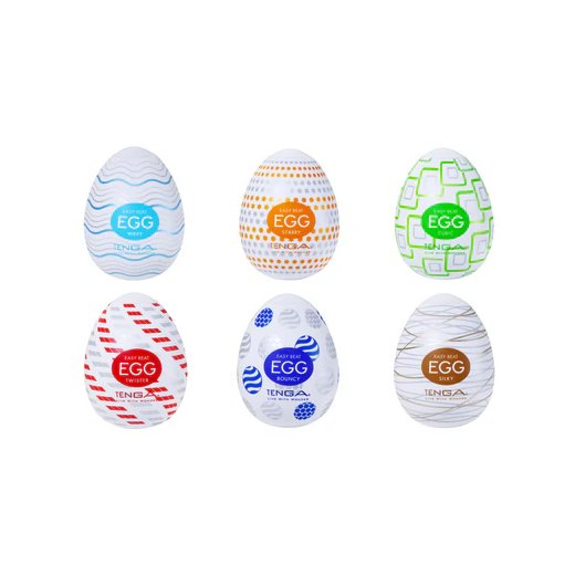 TENGA Egg Masturbator Variety Pack Standard 6 Stück