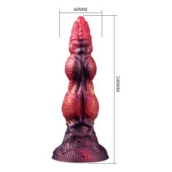 PRETTY LOVE Power Monsters Savage BeastLord Rippled Monster Dildo Multicolor
