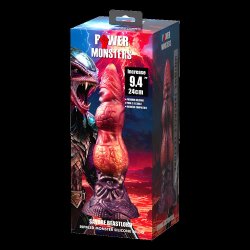 PRETTY LOVE Power Monsters Savage BeastLord Rippled Monster Dildo Multicolor