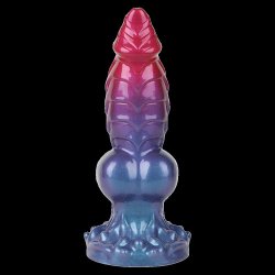 PRETTY LOVE Power Monsters Eldritch Sentinel Rippled Monster Dildo Multicolor