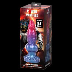 PRETTY LOVE Power Monsters Eldritch Sentinel Rippled Monster Dildo Multicolor