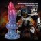 PRETTY LOVE Power Monsters Eldritch Sentinel Rippled Monster Dildo Multicolor