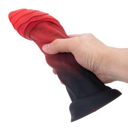 PRETTY LOVE Power Monsters Infernal Goliath Rippled Monster Dildo Multicolor