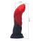 PRETTY LOVE Power Monsters Infernal Goliath Rippled Monster Dildo Multicolor