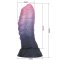 PRETTY LOVE Power Monsters Dreadful Fiend Rippled Monster Dildo Multicolor