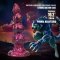 PRETTY LOVE Power Monsters Primal Beastlord Rippled Monster Dildo Multicolor