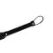 LIEBE SEELE Metallic Shade Flogger  aus PU-Leder Schwarz