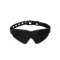 LIEBE SEELE Metallic Shade Blindfold  aus PU-Leder Schwarz