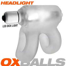 OXBALLS Headlight LED Cockring Transparent