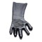 MASTER SERIES Pleasure Fister Texturierter Fist-Handschuh aus TPR Schwarz