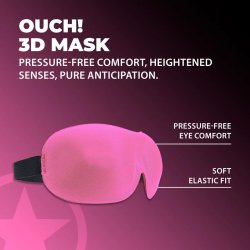 OUCH 3D Blindfold Pink