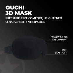 OUCH 3D Blindfold Schwarz