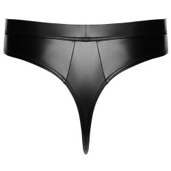 SVENJOYMENT String mit Reissverschluss Schwarz/Rot