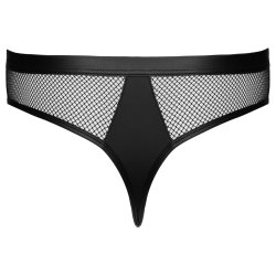 SVENJOYMENT String mit Ringen Schwarz