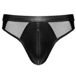 SVENJOYMENT Slip mit Reissverschluss Schwarz