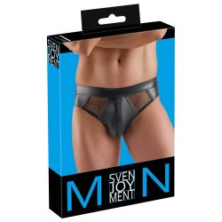 SVENJOYMENT Slip mit Reissverschluss Schwarz