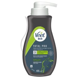 VEET Men Total Pro Haarentfernungscreme 400 ml