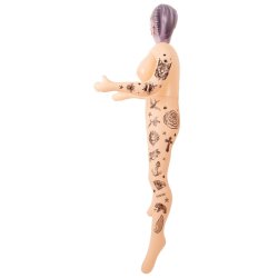 YOU 2 TOYS Naughty Dollz Tattooed Love Doll