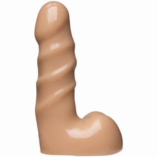 VAC U LOCK Raging Hard-Ons Dildo 5 1/2 Inch Cock Firmskyn Beige