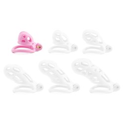 COCKLOCK Robat-Käfig Small 4 x 3,3 cm Pink