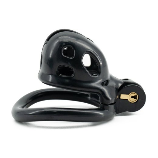 COCKLOCK Robat-Käfig Small 4 x 3,3 cm Schwarz