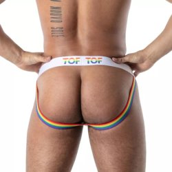 TOF Jockstrap Pride Joyful Pink
