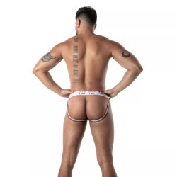 TOF Jockstrap Pride Joyful Schwarz