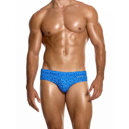 MODUS VIVENDI Swimwear X Heart Classic Brief Blau
