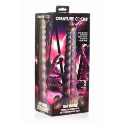 XR PLAY HARD Creature Cocks Deep Invader Tentacle Ovipositor Dildo inkl. 5 Silikoneier