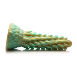 XR PLAY HARD Creature Cocks Stegosaurus Spiky Reptile Dildo Grün