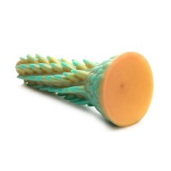 XR PLAY HARD Creature Cocks Stegosaurus Spiky Reptile Dildo Grün