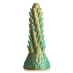 XR PLAY HARD Stegosaurus Spiky Reptile Dildo Grün