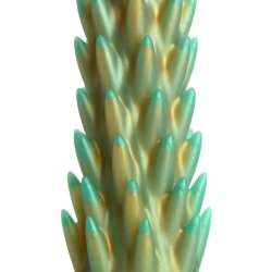 XR PLAY HARD Stegosaurus Spiky Reptile Dildo Grün