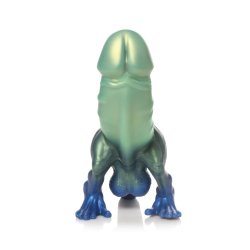 XR PLAY HARD Creature Cocks Jurassic Cock Dinosaur Dildo Grün/Blau