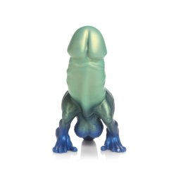 XR PLAY HARD Creature Cocks Jurassic Cock Dinosaur Dildo Grün/Blau
