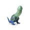 XR PLAY HARD Creature Cocks Jurassic Cock Dinosaur Dildo Grün/Blau