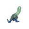 XR PLAY HARD Creature Cocks Jurassic Cock Dinosaur Dildo Grün/Blau