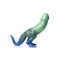 XR PLAY HARD Jurassic Cock Dinosaur Dildo Grün/Blau