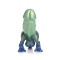 XR PLAY HARD Jurassic Cock Dinosaur Dildo Grün/Blau