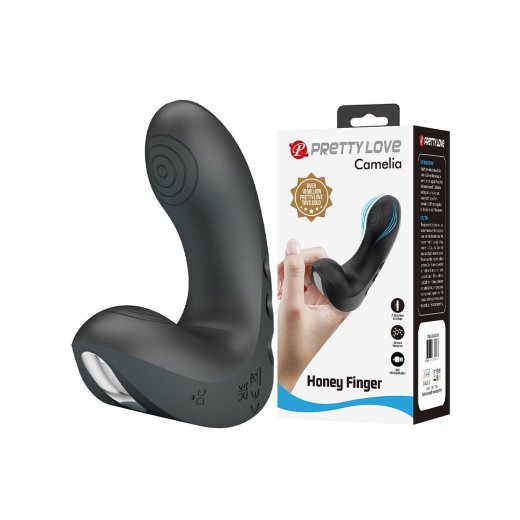 PRETTY LOVE Camelia Finger Vibrator Schwarz
