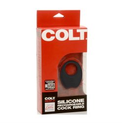 COLT Silicone Rechargeable Cock Ring Schwarz