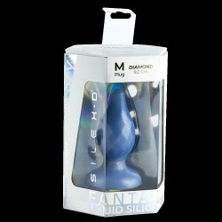 SILEXD Fantasy Collection Analplug Diamond M Ø 3,6 cm x 9,2 cm