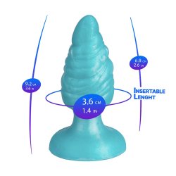 SILEXD Fantasy Collection Analplug Melty M Ø 3,6 cm x 9,2 cm