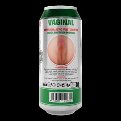 ADRIEN LASTIC Beer Masturbator Vaginal aus TPE Beige