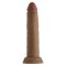 SHAFT Dildo aus Liquid-Silikon Model J 19,5 cm Ø 3,8 cm Hellbraun